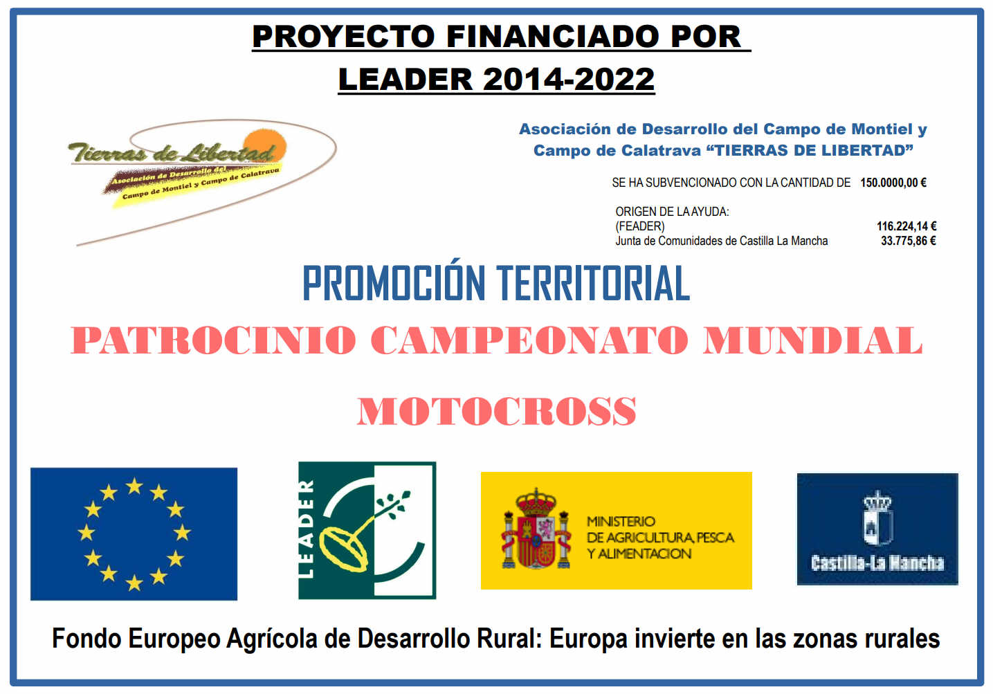 Patrocinio campeonato mundial motrocross Cartel